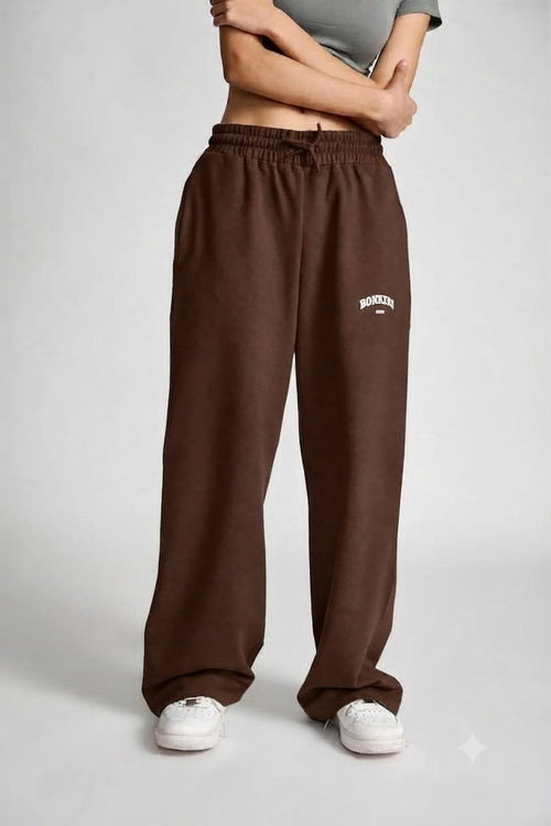 BONKER Printed Casual Drawstring baggy Sweatpants/Trousers for women
