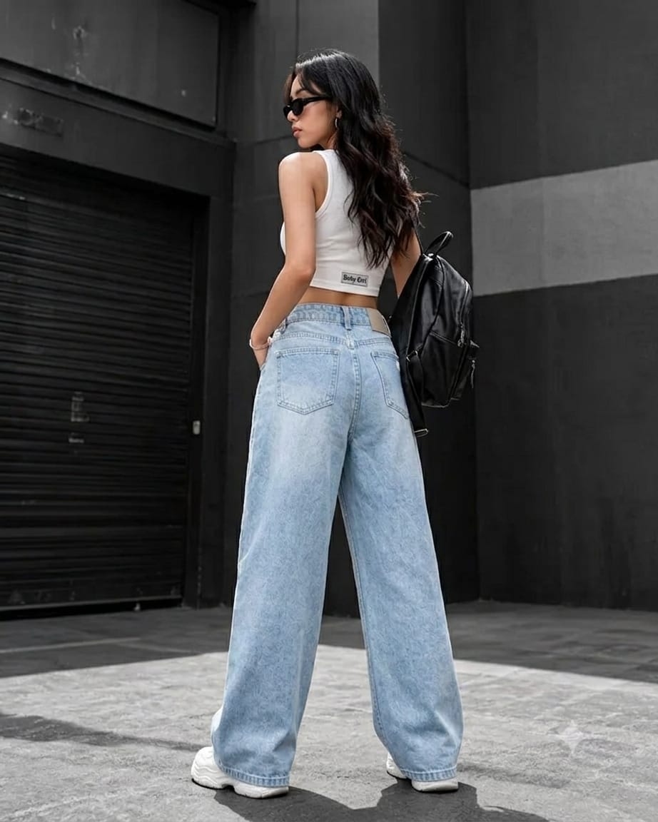 WOMEN & LIDES BAGGY -JEANS ''