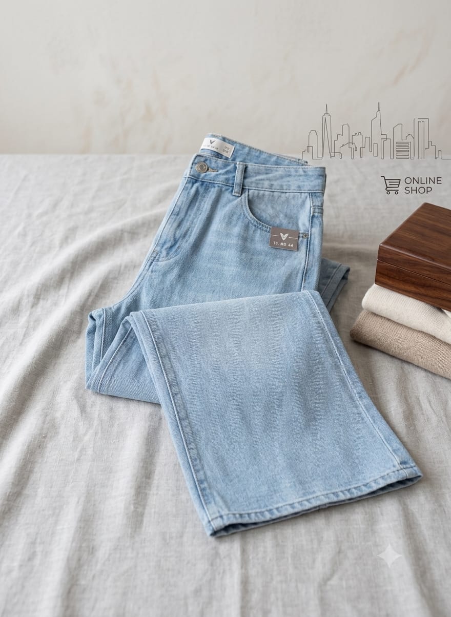 WOMEN & LIDES BAGGY -JEANS ''