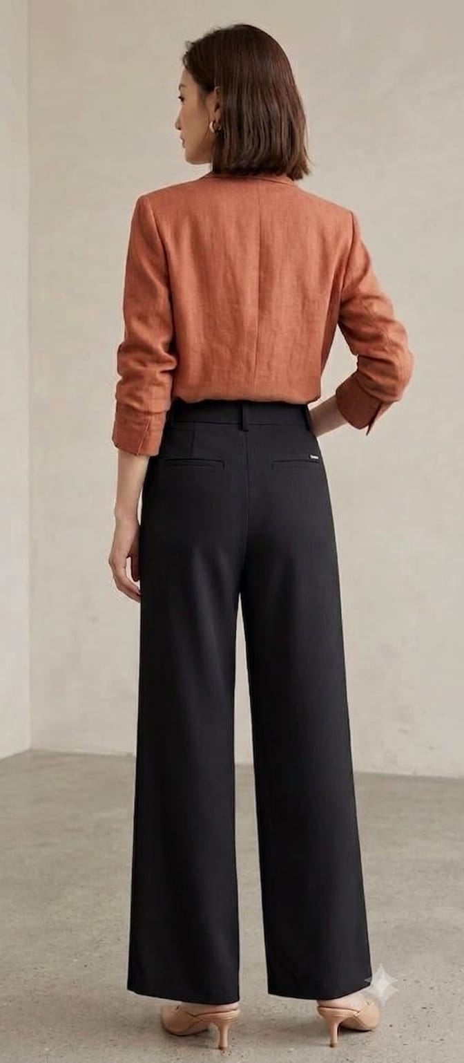 FORMAL WOMAN TROUER OFFICE WEAR'& STYLES .....